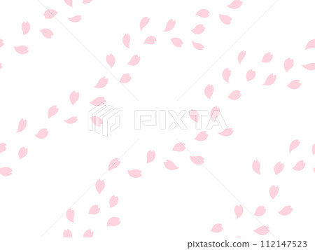 Cherry blossom snowflake diagonal pattern background Cherry blossom snowflake diagonal pattern background 112147523