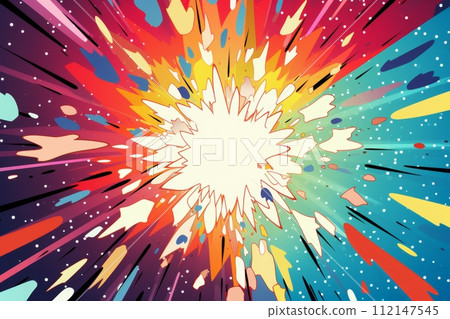 多彩的宇宙爆炸:充滿活力的藝術作品AI圖像7 多彩的宇宙爆炸:充滿活力的藝術作品AI圖像7 112147545