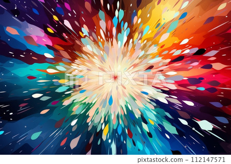 多彩的宇宙爆炸:充滿活力的藝術品 AI 圖像 33 多彩的宇宙爆炸:充滿活力的藝術品 AI 圖像 33 112147571