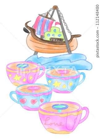 在咖啡杯中享受春天野餐吧! 在咖啡杯中享受春天野餐吧! 112148480