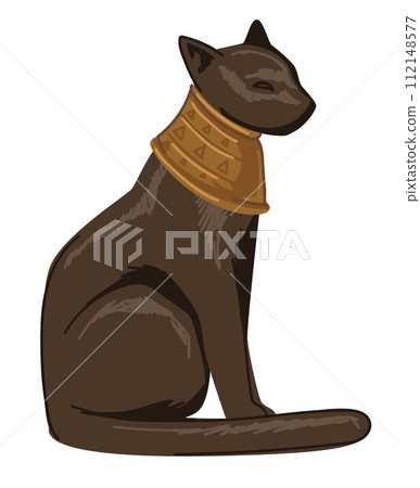 Egyptian cat, bastet deity goddess Egypt culture Egyptian cat, bastet deity goddess Egypt culture 112148577