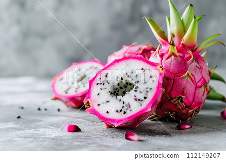 Fresh dragon fruit pitaya 112149207
