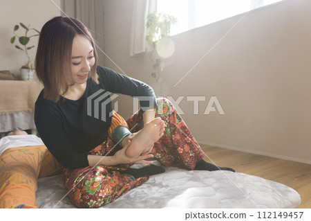 泰式傳統按摩形象 泰式傳統按摩形象 112149457