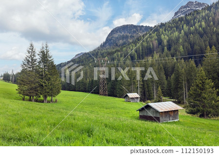 mountain scenery in the region of Trento 112150193
