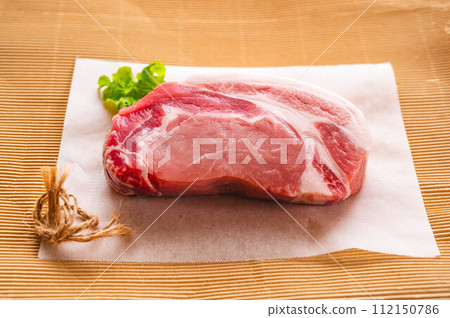 Pork loin block meat Pork loin block meat 112150786