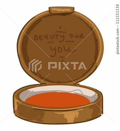 Blush or powder for women makeup, girls cosmetics Blush or powder for women makeup, girls cosmetics 112151139