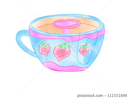 strawberry coffee cup strawberry coffee cup 112151899