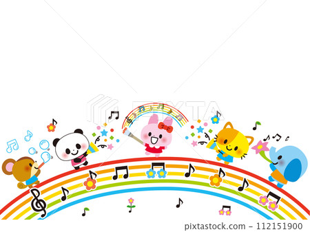 frame, animal, birthday, child, party, rainbow, cute, kindergarten, nursery school, childcare, Christmas, illustration, frame, animal, birthday, child, party, rainbow, cute, kindergarten, nursery school, childcare, Christmas, illustration, 112151900