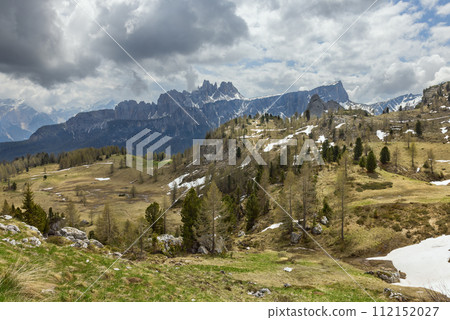 landscape in the Dolomites, Five Towers(Cinque Torri) landscape in the Dolomites, Five Towers(Cinque Torri) 112152027