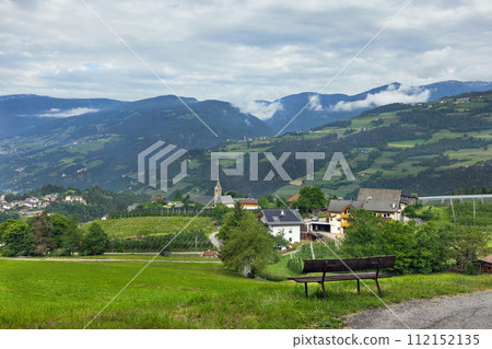 landscape in the Dolomites Italy landscape in the Dolomites Italy 112152135