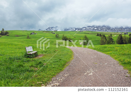 Alpe di Siusi in the Dolomites Italy Alpe di Siusi in the Dolomites Italy 112152161