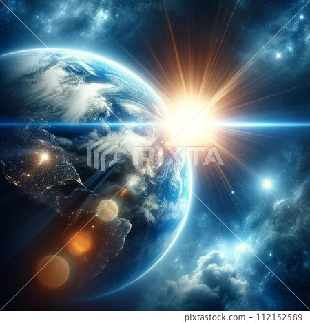 The Universe and the Earth 112152589