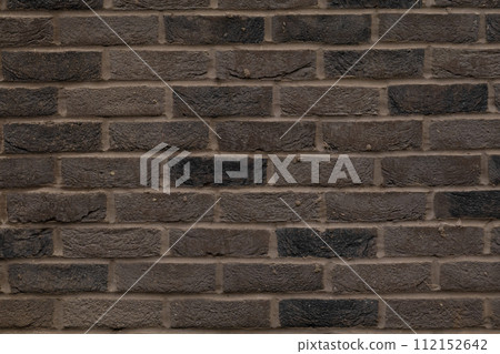 Urban Brown Brick Wall Texture in Aged Construction, Grunge Stone Pattern on Solid Surface, Abstract Old Building Block Background Urban Brown Brick Wall Texture in Aged Construction, Grunge Stone Pattern on Solid Surface, Abstract Old Building Block Background 112152642