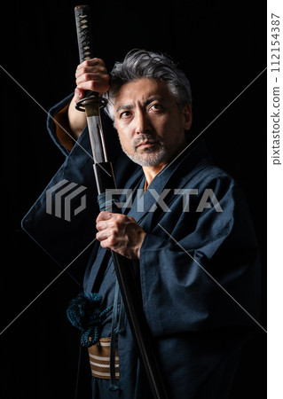 高級男和服日本刀 112154387