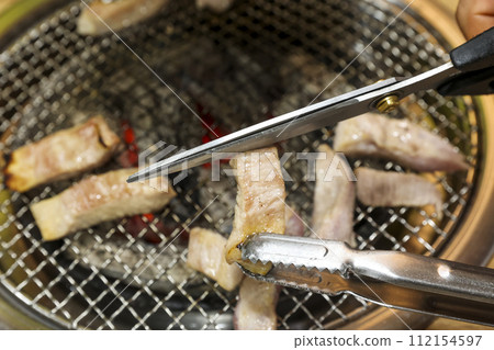 Korea bbq. pork shoulder butt. pork neck Korea bbq. pork shoulder butt. pork neck 112154597