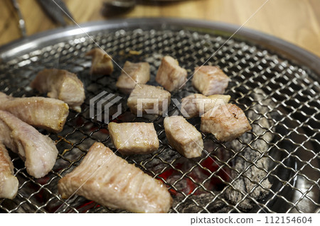 Korea bbq. pork shoulder butt. pork neck Korea bbq. pork shoulder butt. pork neck 112154604
