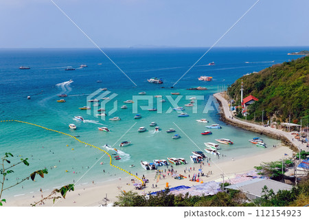 View of Nual Beach at Koh Lan, Pattaya View of Nual Beach at Koh Lan, Pattaya 112154923