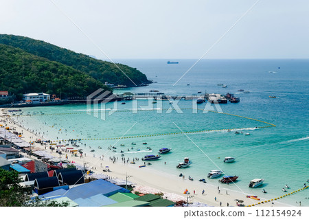 View of Nual Beach at Koh Lan, Pattaya View of Nual Beach at Koh Lan, Pattaya 112154924