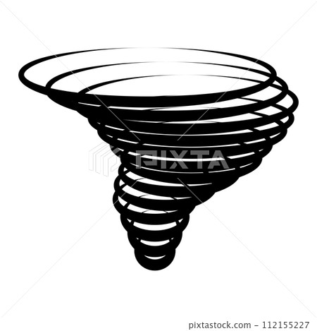Tornado icon 112155227