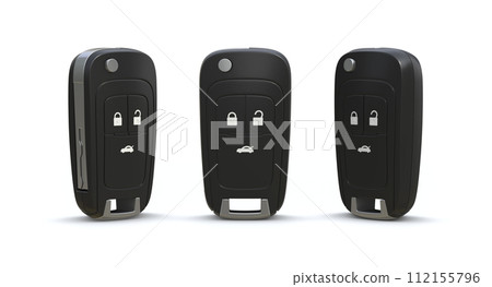 Black Car Key Set 112155796