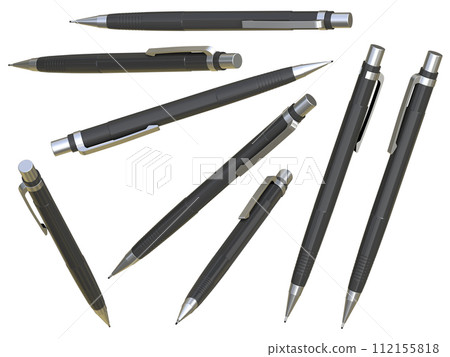 Plastic Black Pencil 112155818