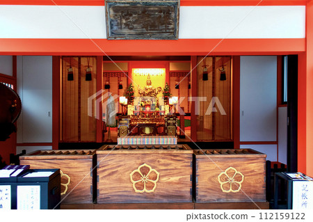 [京都]春天六波羅光寺福壽弁財天堂（正面） 112159122