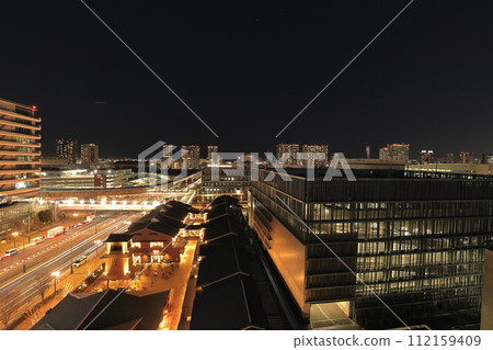 從仙鶴萬來足浴庭園眺望豐州仙鶴萬來全景 112159409