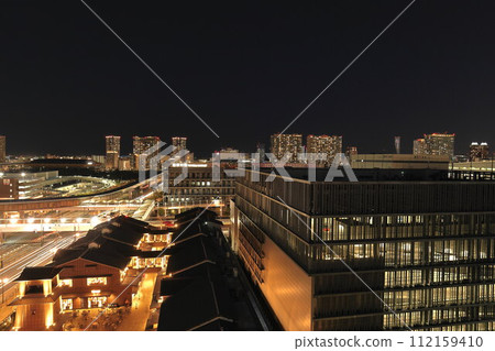 從仙鶴萬來足浴庭園眺望豐州仙鶴萬來全景 112159410