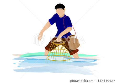 one agriculturist vector design 112159587