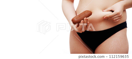 Concept of healthy eating, dieting, wellness. Junk 112159635