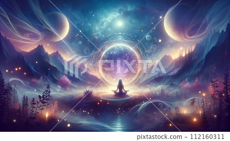 Healing music shop background material 0014 112160311