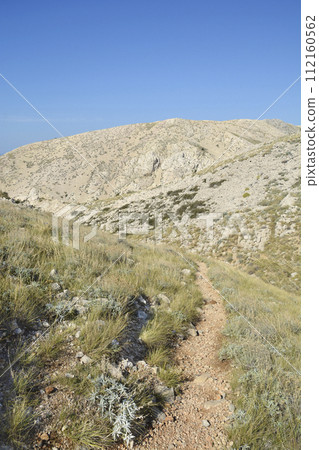 Hiking trail on Krk island 112160562