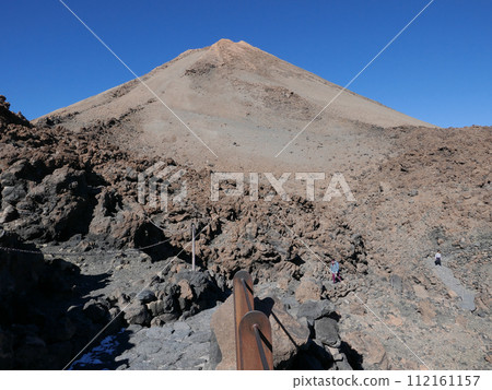 Scenic mount Teide 3 715 m on European Tenerife island in Spain Scenic mount Teide 3 715 m on European Tenerife island in Spain 112161157