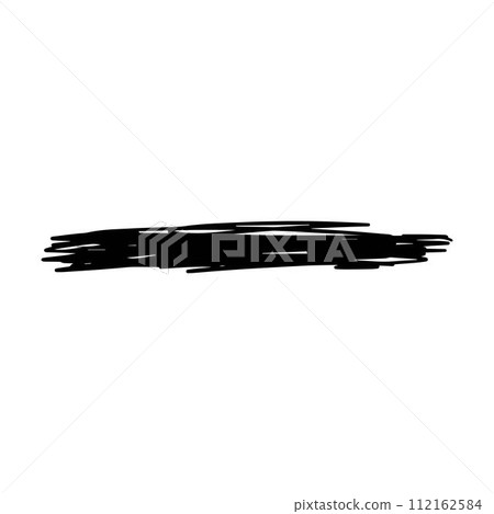 Brush stroke line element, grunge charcoal hand drawn hatches scribble marker art brushes line, chalk texture doodle drawing design illustration Brush stroke line element, grunge charcoal hand drawn hatches scribble marker art brushes line, chalk texture doodle drawing design illustration 112162584