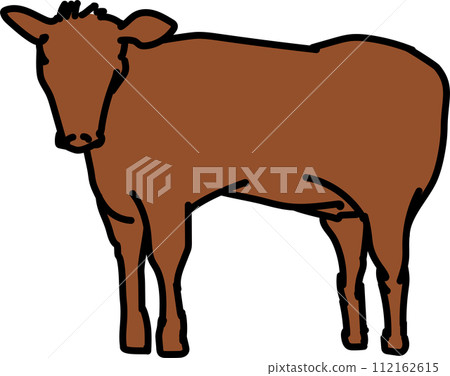 brown cow_agriculture brown cow_agriculture 112162615