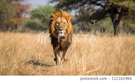 薩凡納之王 - 塔蘭吉雷國家公園的雄獅 112162966