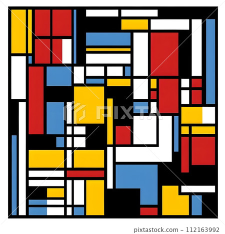 Abstract geometric background with rectangles. Vector illustration.  Abstract geometric background with rectangles. Vector illustration.  112163992