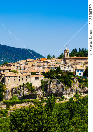 Sault village in Provence France 112166579
