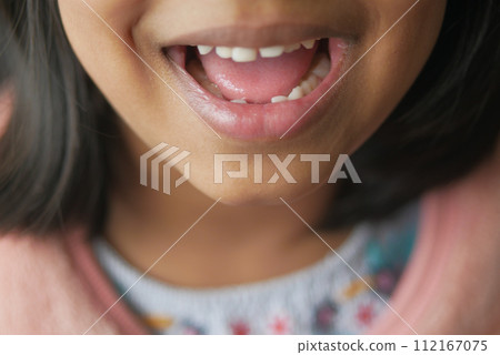 close up of child screaming at home close up of child screaming at home 112167075