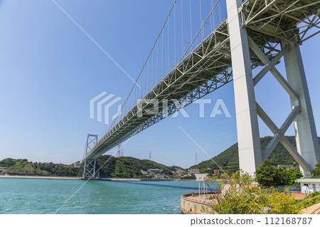 關門大橋全景 關門大橋全景 112168787
