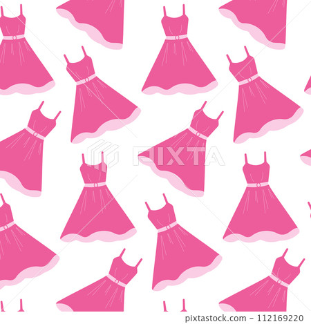 barbiecore dress pink doll girl play clothes barbiecore dress pink doll girl play clothes 112169220