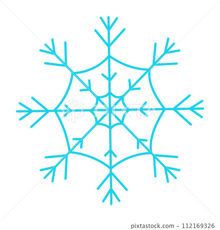 snowflake christmas winter cold pattern icon element snowflake christmas winter cold pattern icon element 112169326