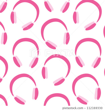 barbicore headphones pink warm doll girl accessory 112169330