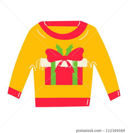 sweater christmas clothing style heat icon element sweater christmas clothing style heat icon element 112169384