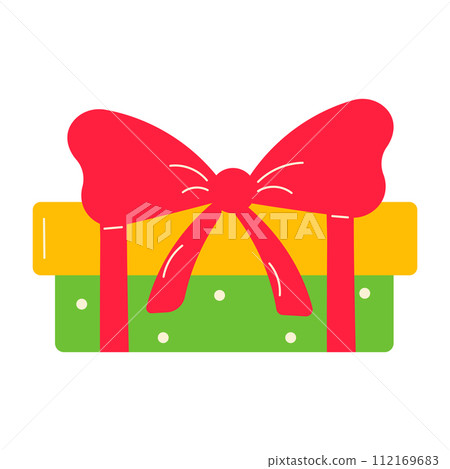 gift holiday christmas new year element icon gift holiday christmas new year element icon 112169683
