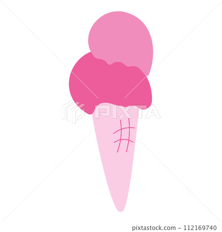 ice cream pink girl doll sweet summer 112169740