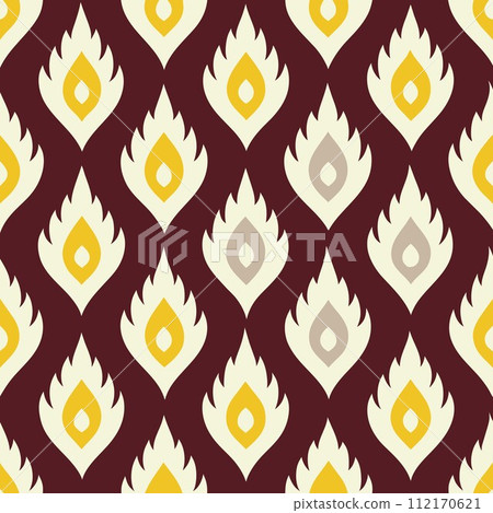 No seams, just endless flow: the ikat dances with a symphony of doodles. No seams, just endless flow: the ikat dances with a symphony of doodles. 112170621