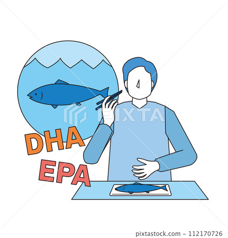 男人吃魚和營養 112170726