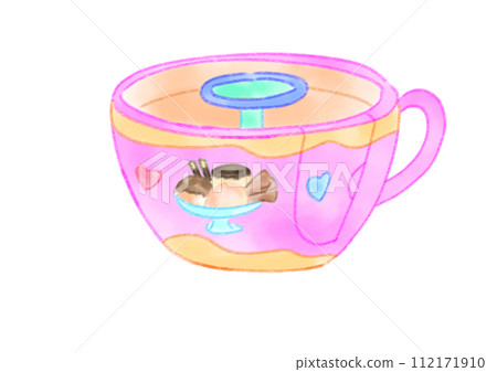 A coffee cup you'll want to ride at a resort 112171910