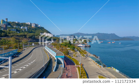 the Shatin Coastal Beauty, hong kong Feb 11 2024 112172334